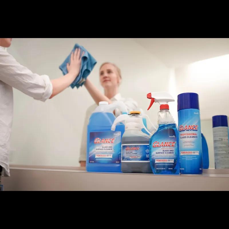 Glance® Powerized® Glass Cleaner Surface Cleaner 1 GAL Multi Surface Liquid RTU Kosher 2/Case