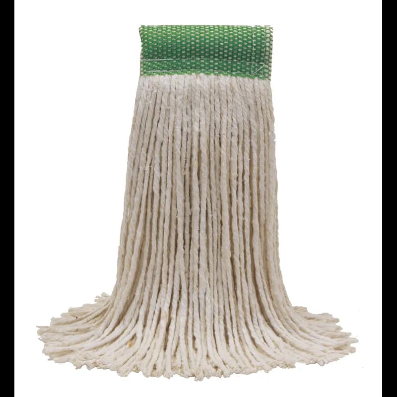 O-Cedar® Wet Mop Head #16 16 OZ White Cotton 4PLY Cut End 5IN Headband 12 Count/Case