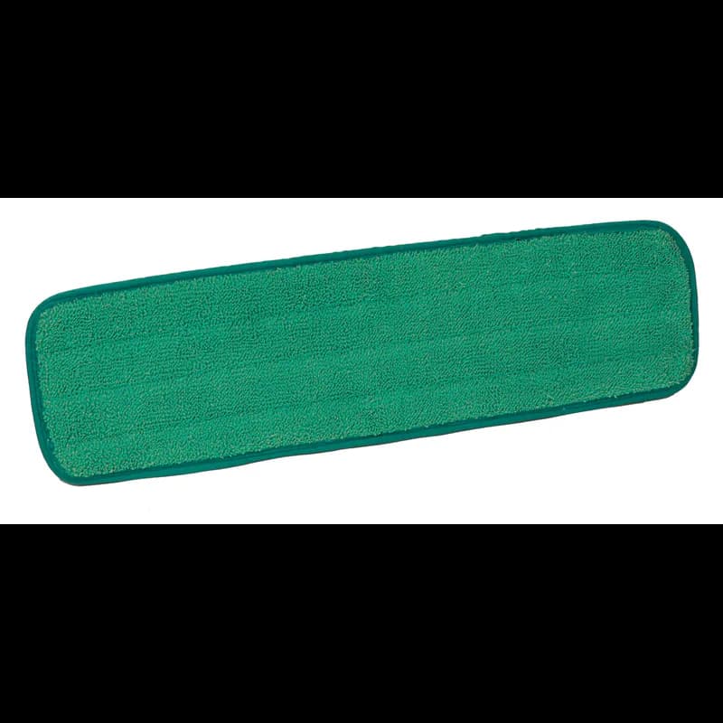 MaxiPlus® Wet Mop Pad 18X5 IN Green Microfiber Pocket 1/Each