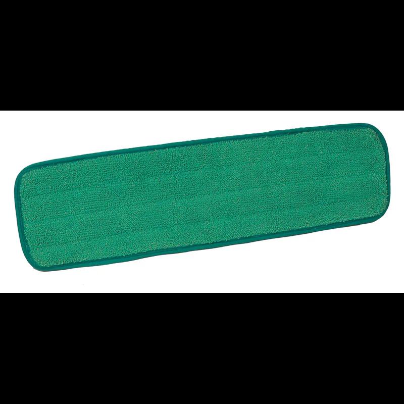 MaxiPlus® Wet Mop Pad 18X5 IN Green Microfiber Pocket 1/Each