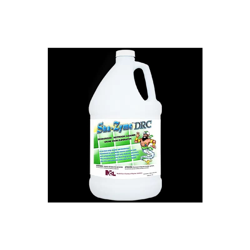SHA-ZYME Floral Restroom Cleaner Deodorizer 6X6X12 IN 1 GAL Multi Surface Daily Neutral Concentrate 4/Case