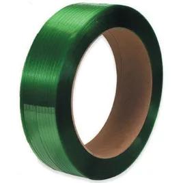Strapping 0.625IN X4600FT Green PP Polyester Steel 8.89MM With 6 IN Core Diameter 1/Pack