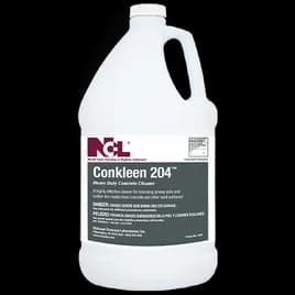 CONKLEEN 204 Citrus Scent Floor Cleaner 6X6X12 IN 1 GAL Heavy Duty Alkaline Concentrate 4/Case