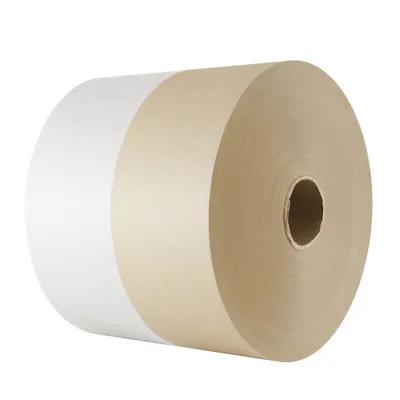 Central 160 Series Water-Activated Tape 3IN X600FT Natural Kraft Paper 10 Rolls/Case 60 Cases/Pallet