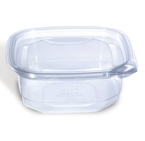 Deli Container Base 8 OZ PET Clear Square 400/Case