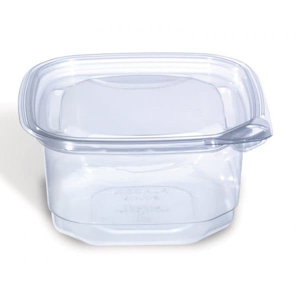 Deli Container Base 12 OZ PET Clear Square 400/Case