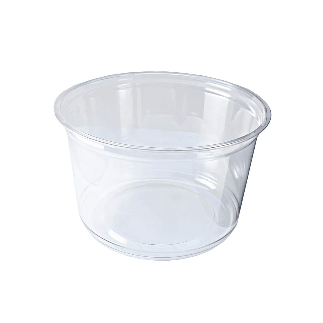 Deli Container Base 16 OZ PP Clear 500/Case