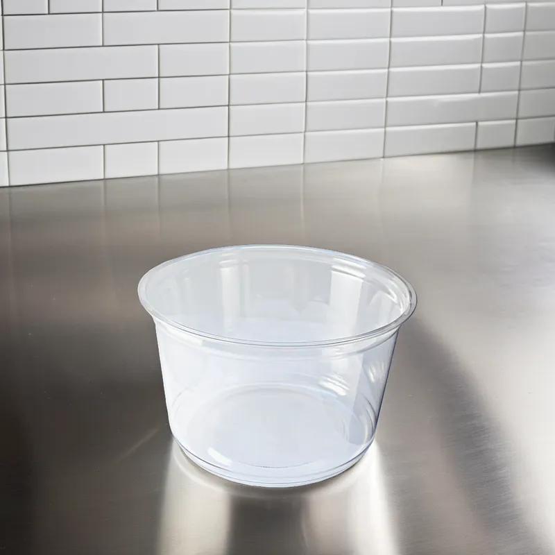 Deli Container Base 16 OZ PP Clear 500/Case