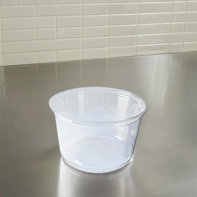 Deli Container Base 16 OZ PP Clear 500/Case