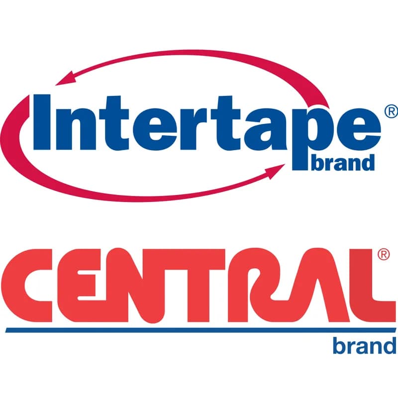 Central® Water-Activated Tape 3IN X450FT White Kraft Paper 7.5MIL 10 Rolls/Case 60 Cases/Pallet