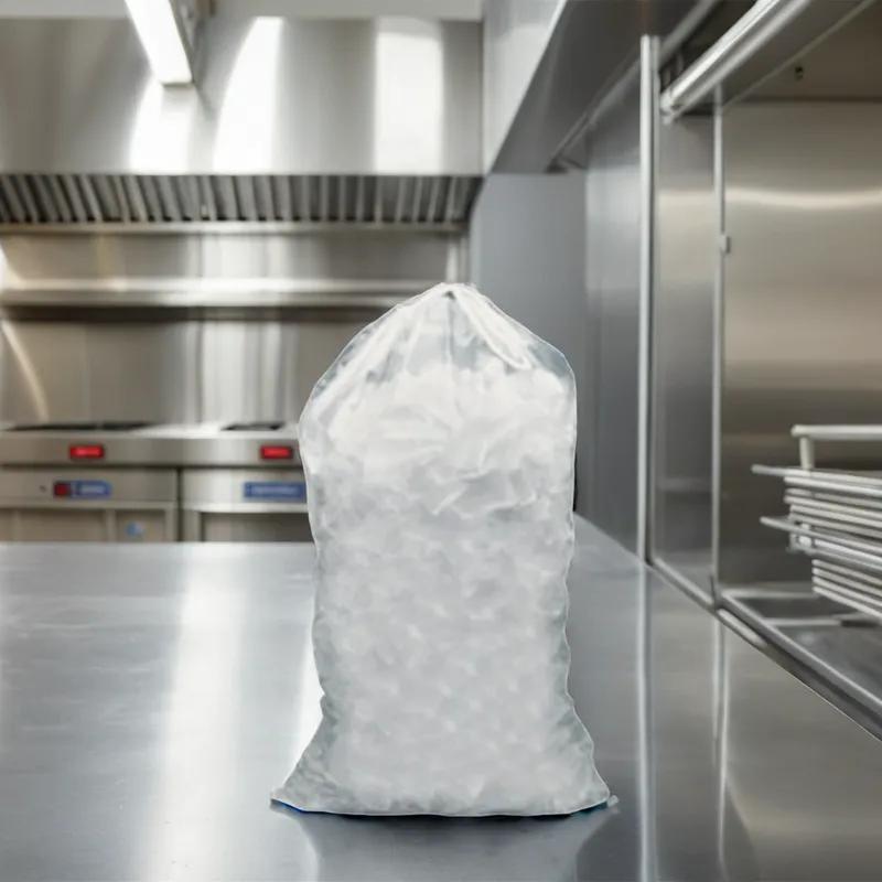 Victoria Bay Ice Bag 6X3.5X18 IN 5 LB Plastic 1.2MIL Plain 1000/Case