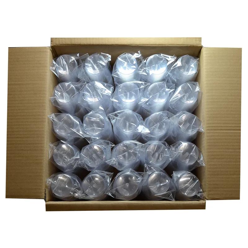 Cup 10 OZ Plastic Clear Cylinder 500/Case