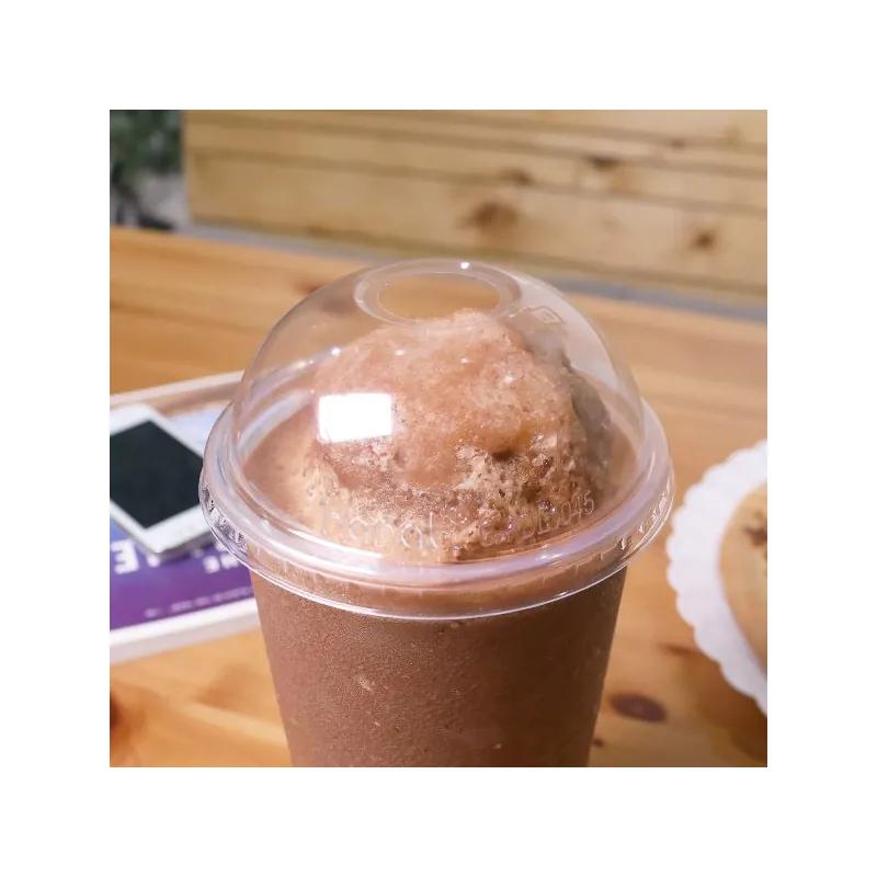 Karat® Lid Dome PP Clear For 32 OZ Container With Hole 600/Case