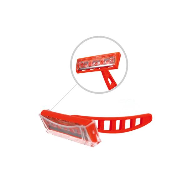 Razsh Shaving Razor Orange Security Short Handle 500 Count/Pack 2 Packs/Case