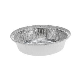 Catering Pan 1.5-24 LB 6.56X1.53 IN Aluminum Silver Round Hemmed Edge 500/Case