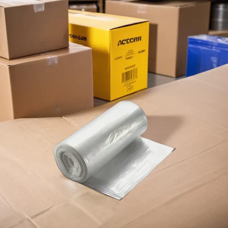 Can Liner 20X13X39 IN Clear Plastic 250/Case