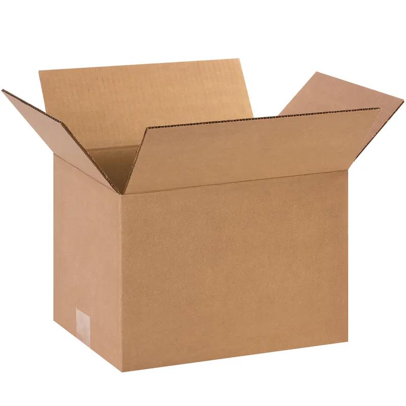 Box 12X9X8 IN Corrugated Cardboard 25 Count/Bundle