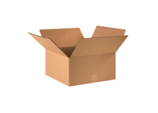 Box 16X16X8 IN Kraft Corrugated Paperboard 32ECT 1/Each