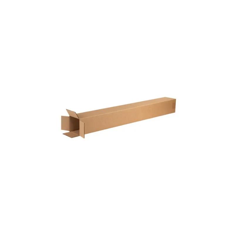 Box 4X4X38 IN Kraft Corrugated Cardboard 32ECT 200# 1/Each