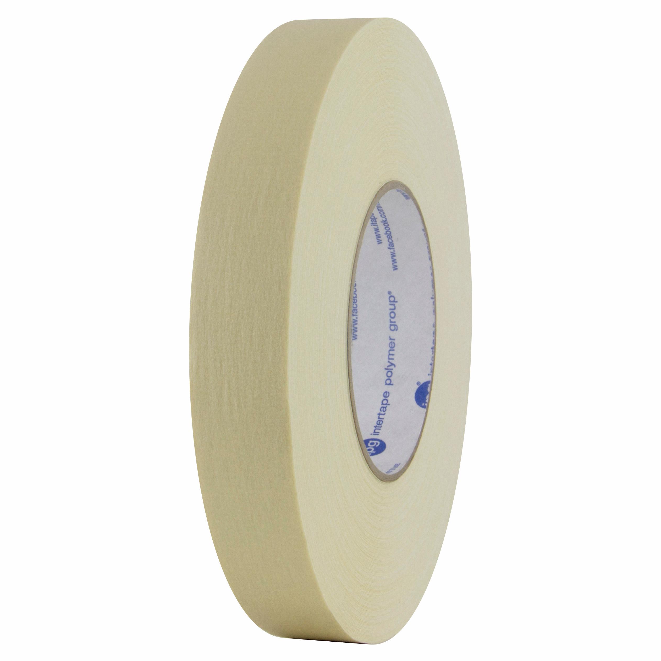 Intertape Filament Tape 24MM X54.8M Natural Crepe Paper 120LB 7.9MIL 36 Rolls/Case 36 Cases/Pallet