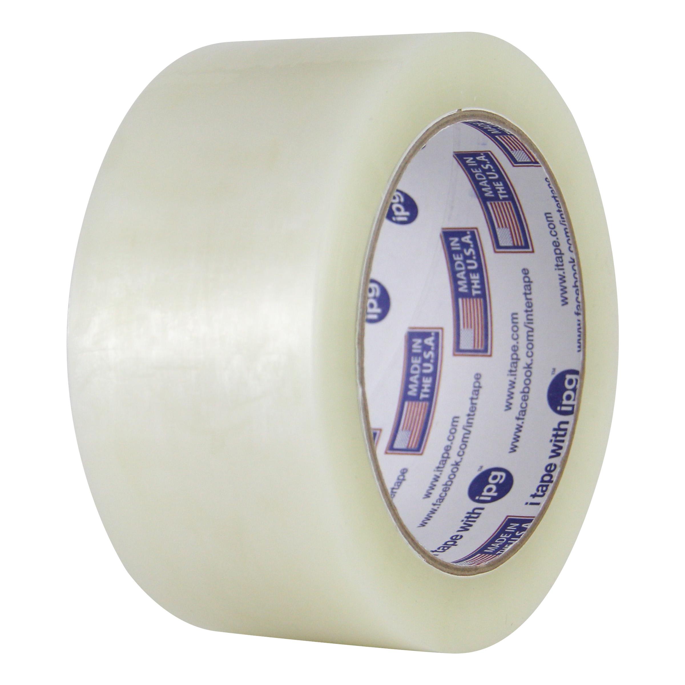 Intertape 7100 Hot Melt Tape 72MM X100M Clear 27LB 1.85MIL With 3.016 IN Core Diameter 24 Rolls/Case 60 Cases/Pallet