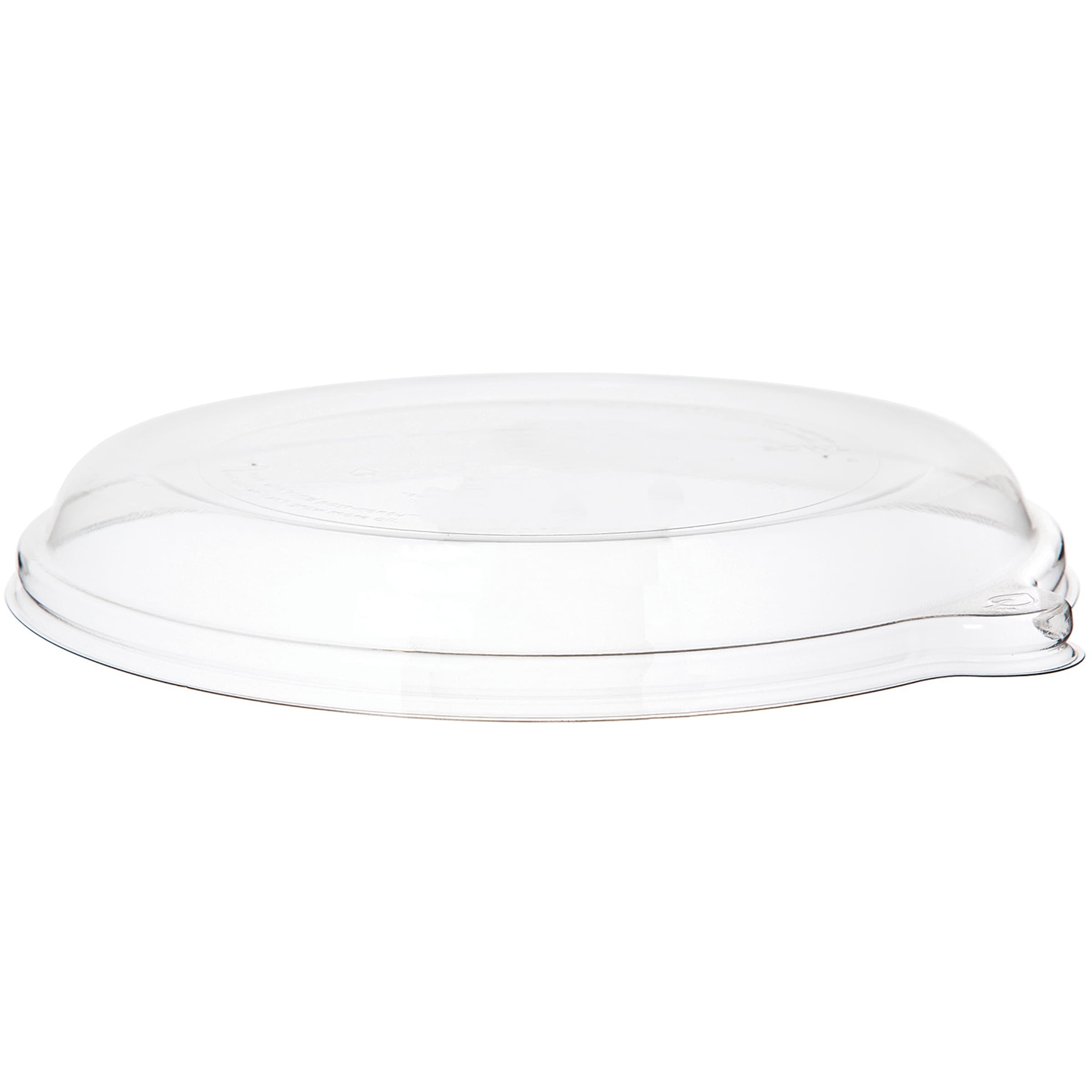 WorldView Lid Dome 9 IN RPET Clear Round For Container Unhinged 300/Case