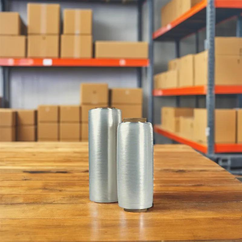 Stretch Film 20IN X9000FT Clear Plastic 49GA 1/Roll