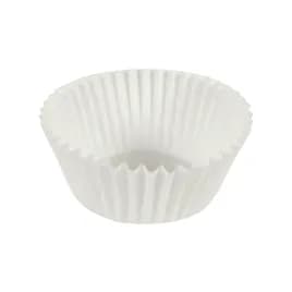 Baking Cup 3.25 IN Paper White Fluted 10000/Case