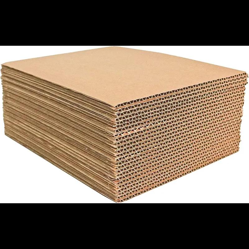Corrugated Sheet 12X12.25 IN Kraft Cardboard 32ECT 1/Each
