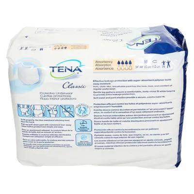 TENA® Classic Underwear Medium (MED) Pull Up 80/Case