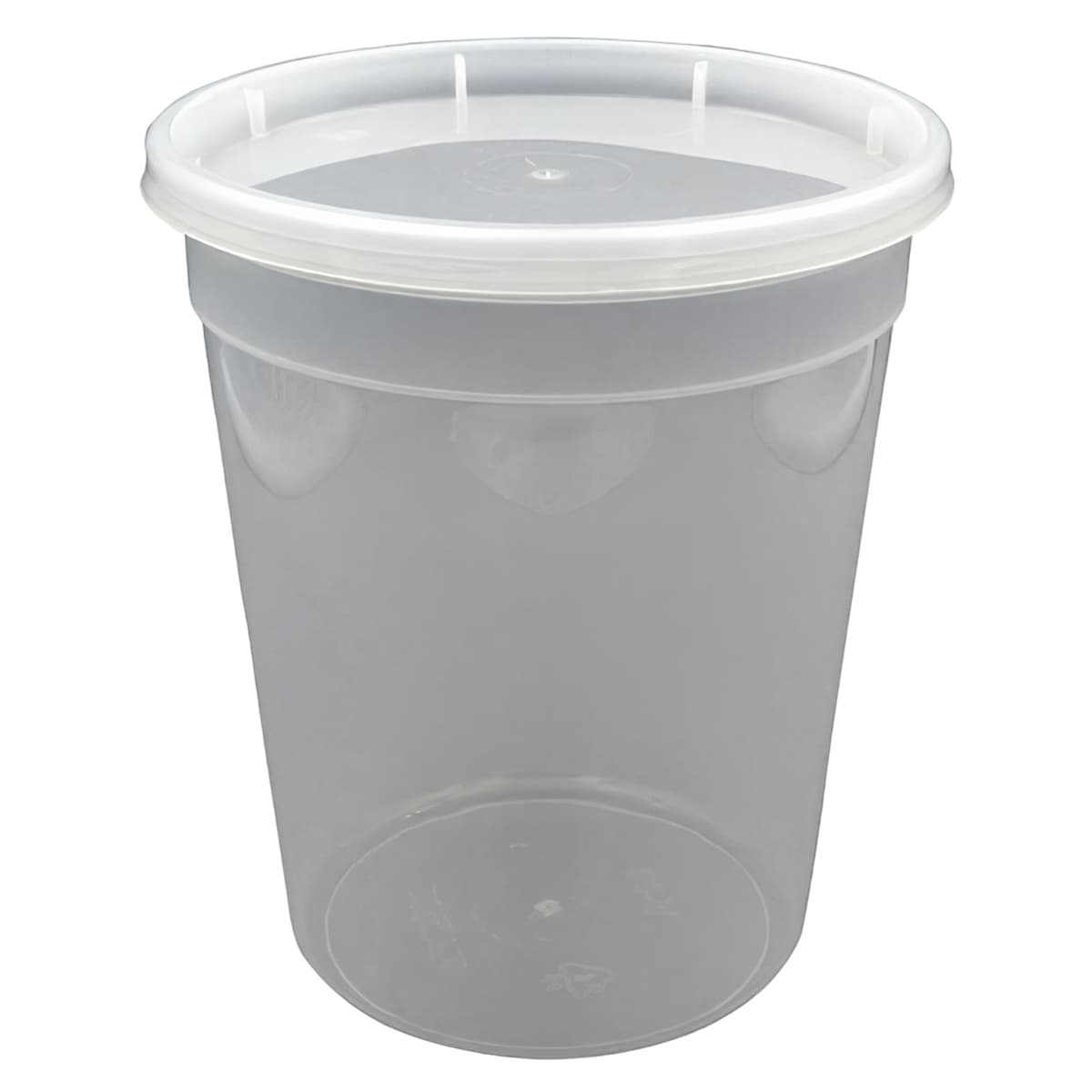 Deli Container Base & Lid Combo 32 OZ PP Round 240/Case