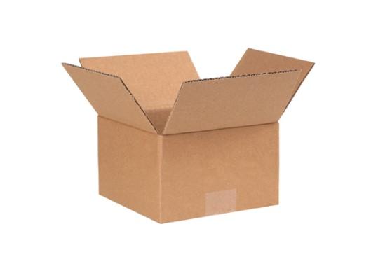 Box 7X7X4.5 IN Kraft Corrugated Paperboard 32ECT 200# 1/Each