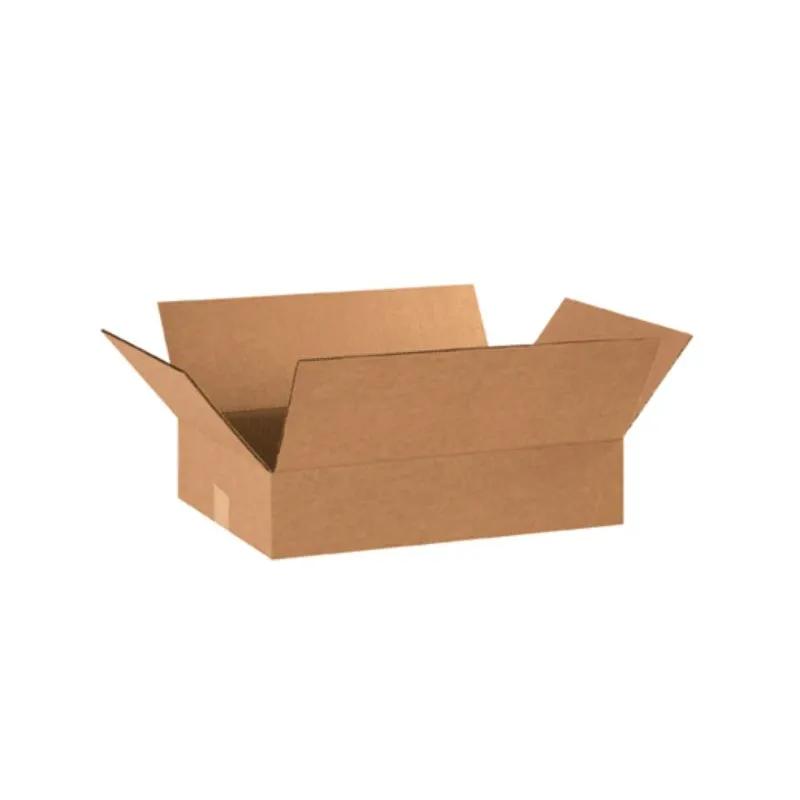 Box 18X12X4 IN Kraft Corrugated Cardboard 32ECT 200# 25 Count/Bundle