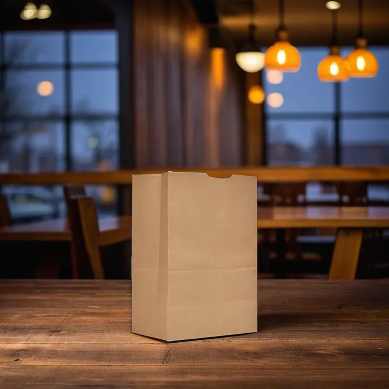 Grocery Bag 12X7X17 IN 1/6 65 LB Kraft 500/Bundle