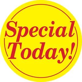 Special Today Label Red Yellow 500CT 1/Roll