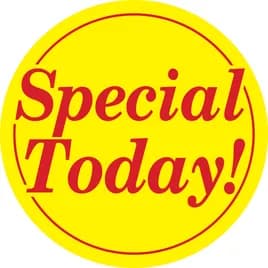 Special Today Label Red Yellow 500CT 1/Roll