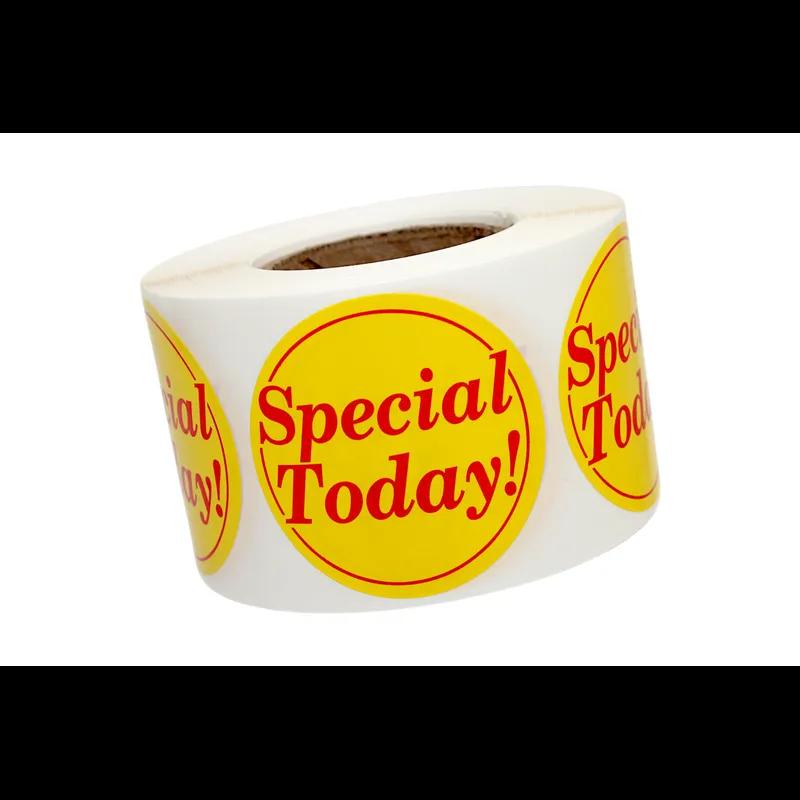 Special Today Label Red Yellow 500CT 1/Roll