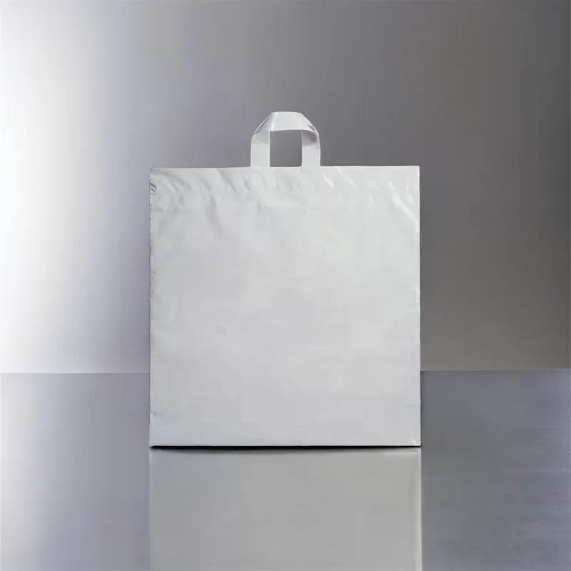 Catering Bag 18X17.5X18 IN White With Clip Loop Handle Closure 100/Case