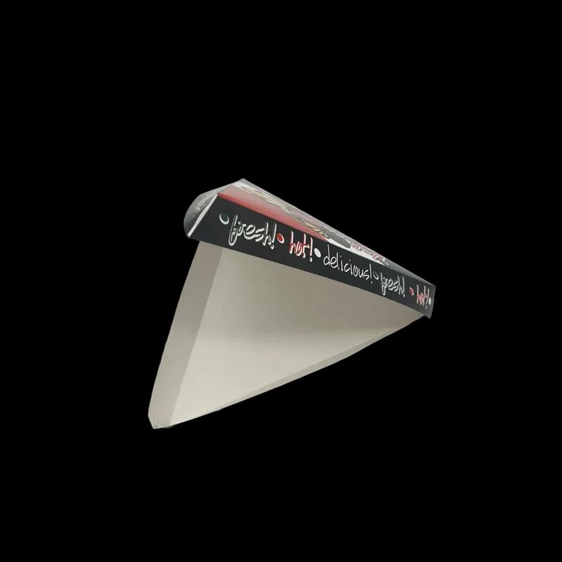 Pizza Slice Container Hinged 9 IN 200/Case