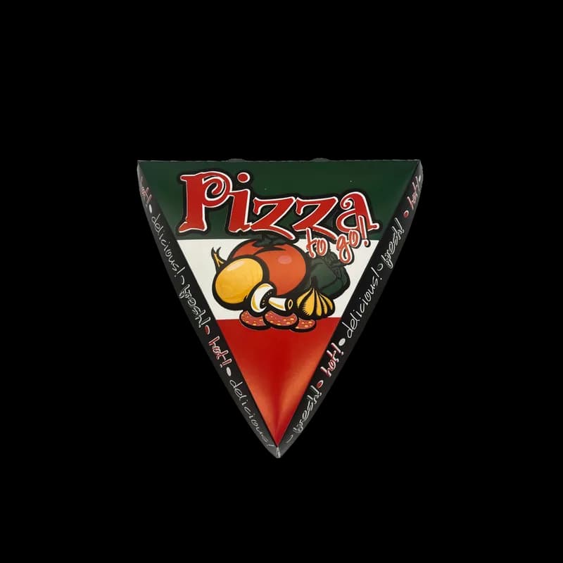 Pizza Slice Container Hinged 9 IN 200/Case