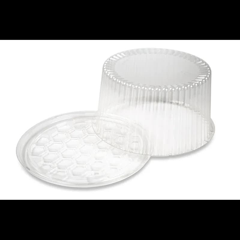 DisplayCake® Bakery Container & Lid Combo 8 IN Clear Deep 160/Case