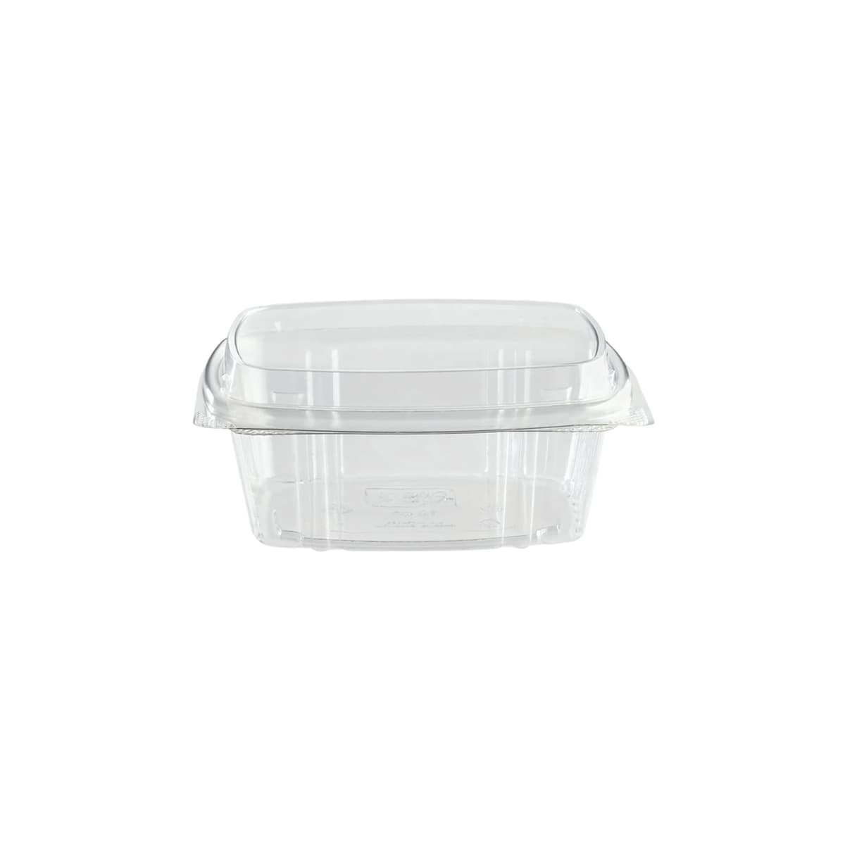 resq® SelloPlus® Deli Container Base & Lid Combo 12 OZ Clear Square Medium 200/Case