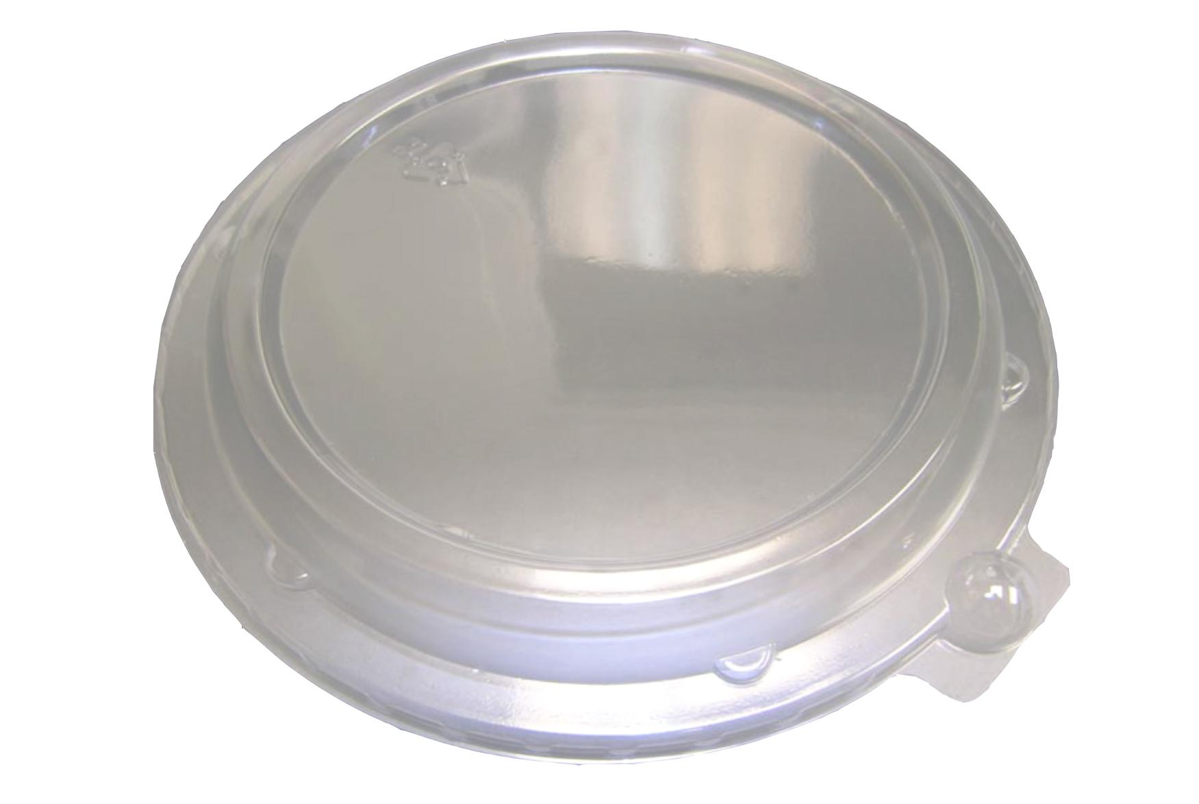 Lid Dome Plastic Clear For Plate Unhinged 500/Case
