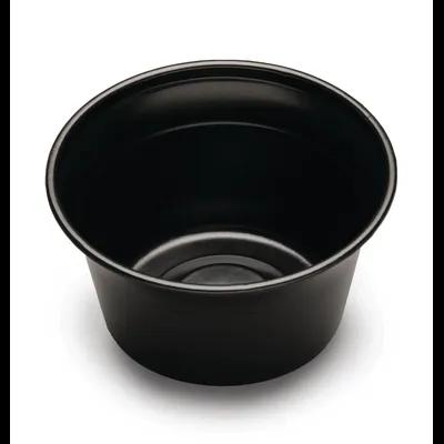 Take-Out Container Base 12 OZ PS Black 1000/Case
