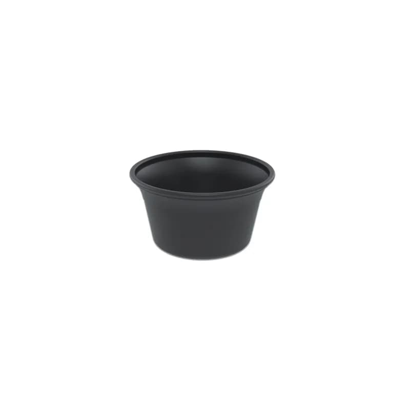 Take-Out Container Base 12 OZ PS Black 1000/Case
