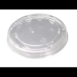 Lid Flat OPS Clear For Deli Container Vented 1000/Case