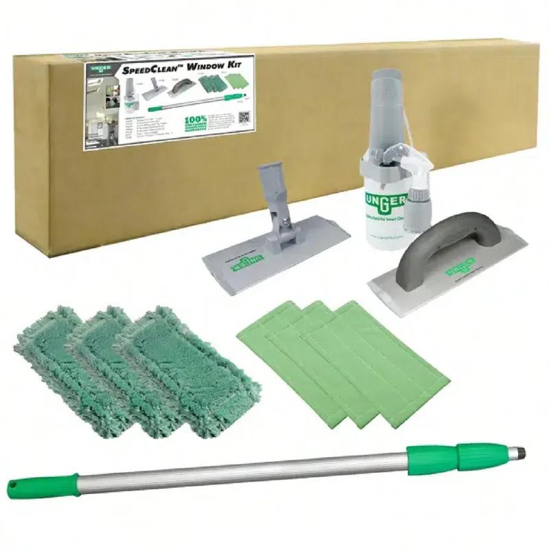 SpeedClean™ Window Cleaning Kit Gray Green 1/Each