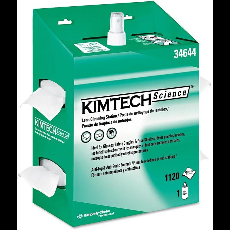 Kimtech™ Science Lens Cleaning Station 4.5X8.5 IN Unscented Pop-Up Disposable 4/Case
