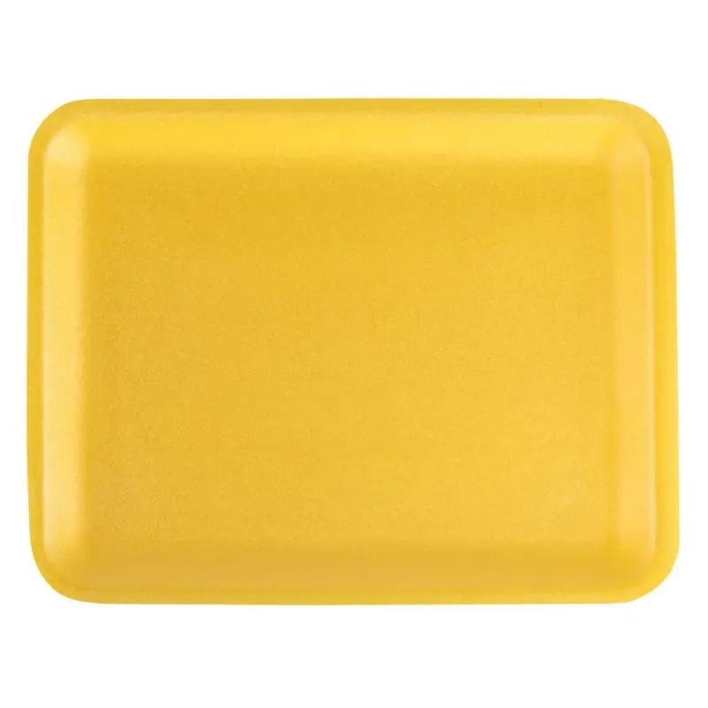 #4S Meat Tray Foam Yellow 500/Case