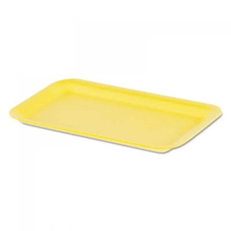 17S Meat Tray Foam Yellow 1000/Case